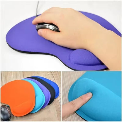 ComfortPro EVA Wrist Support Mouse Pad - Soft Sponge Desk Pad for Gaming & Work