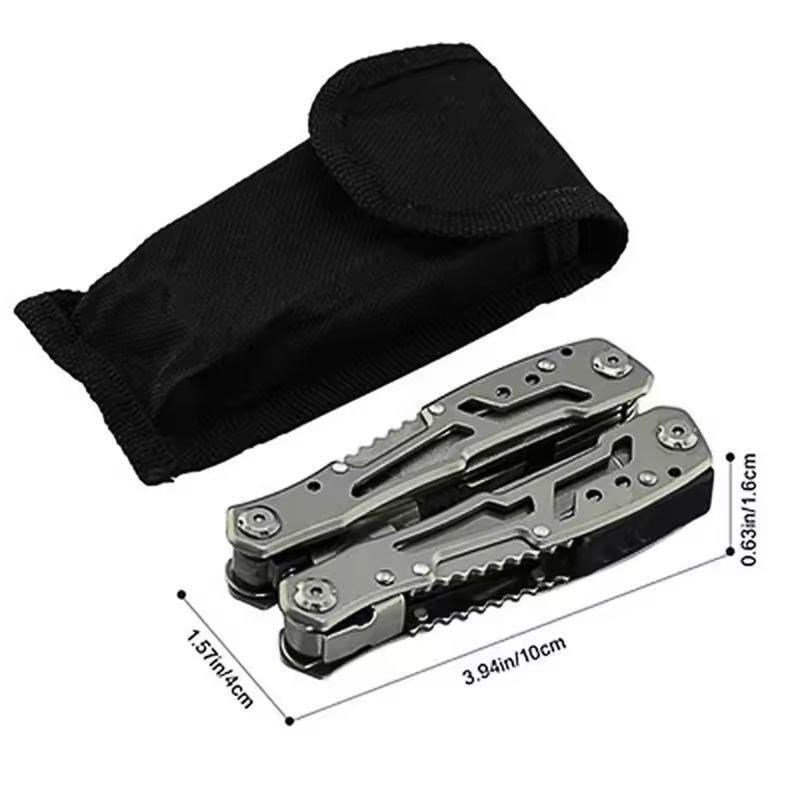 AllPurpose 15in1 Folding Survival MultiTool  Compact Pliers Knife  Outdoor Gear 5