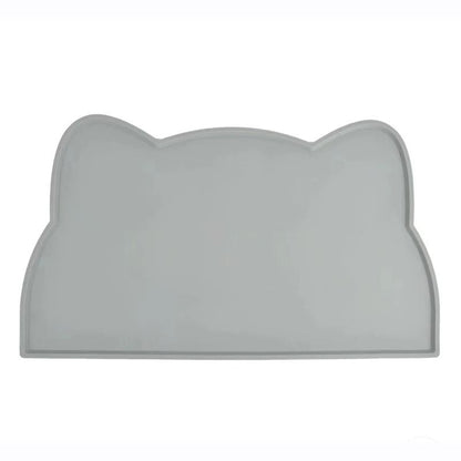 Silicone Pet Feeding Bowl Mat Waterproof Non Stick Pet Food Tray 6