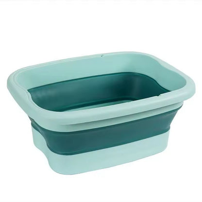 Foldable Foot Spa Massage Bucket  Portable Collapsible Foot Bath For Relaxing Home Soaks 8