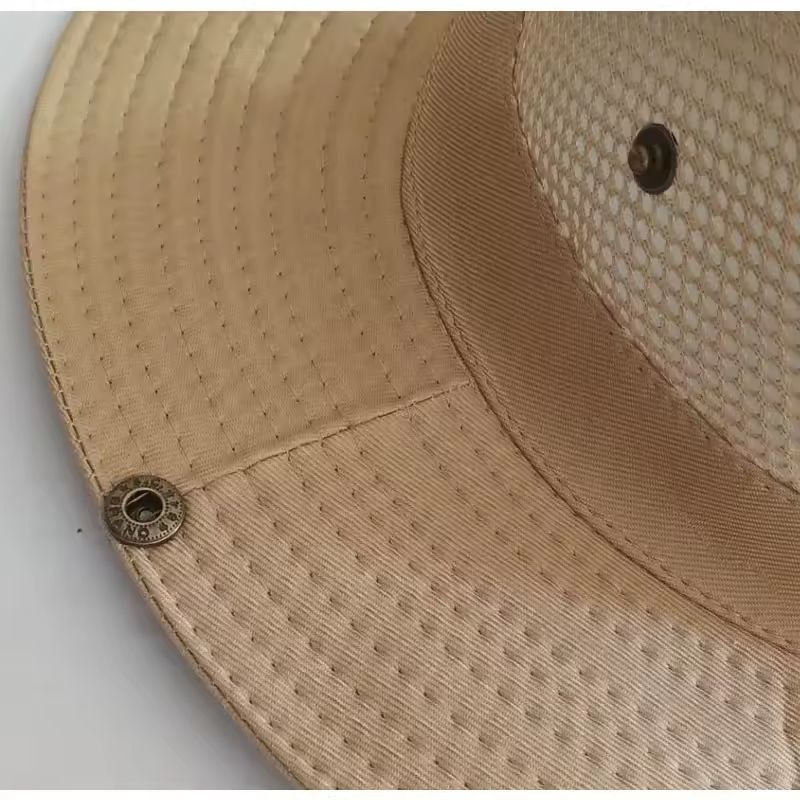 Outdoor Mesh Sun Hat  Breathable Fishing  Mountaineering Cap 3