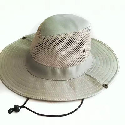 Outdoor Mesh Sun Hat  Breathable Fishing  Mountaineering Cap 6