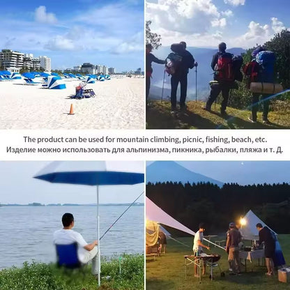 CompactGo Outdoor Folding Chair  Portable Beach  Picnic Seat 4
