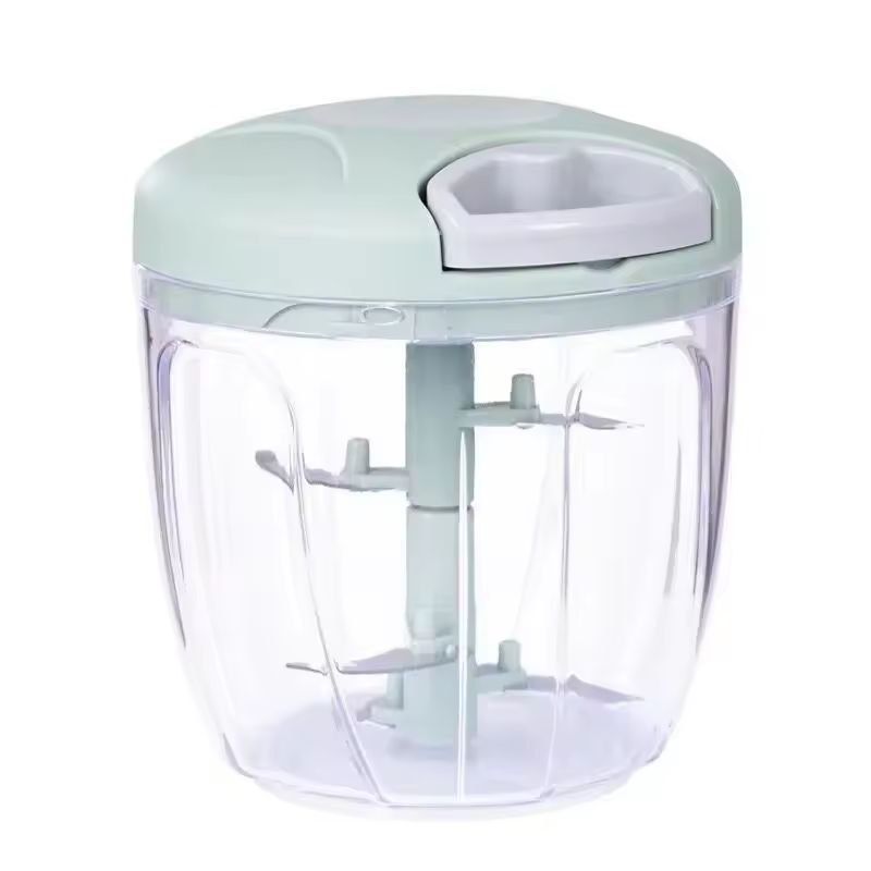 Compact PullCord Kitchen Chopper  Multifunctional Garlic  Vegetable Grinder 9
