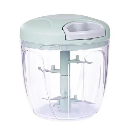 Compact PullCord Kitchen Chopper  Multifunctional Garlic  Vegetable Grinder 9