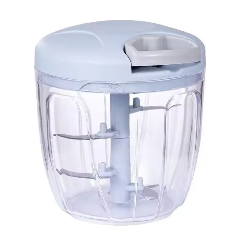 Compact PullCord Kitchen Chopper  Multifunctional Garlic  Vegetable Grinder 10