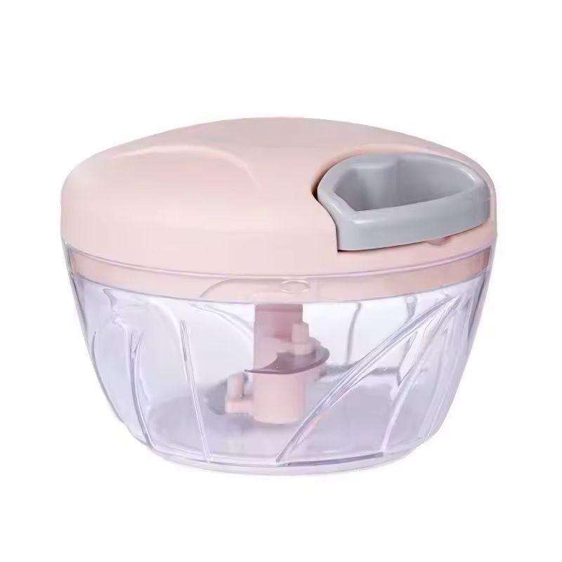 Compact PullCord Kitchen Chopper  Multifunctional Garlic  Vegetable Grinder 8