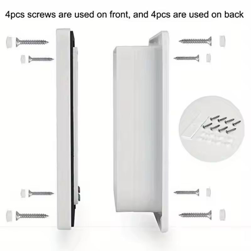 SmartTwoWay Pet Door  Secure Cat  Dog Flap For Easy Entry  Exit 3