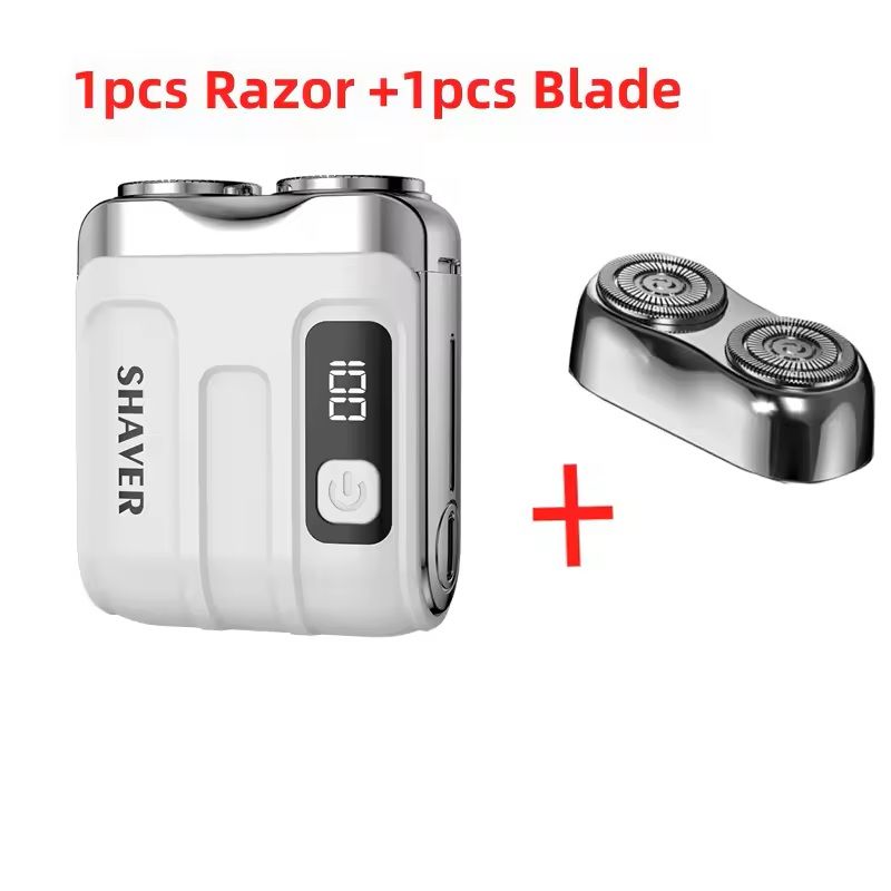 MiniSmart Rechargeable DualBlade Portable Shaver 10