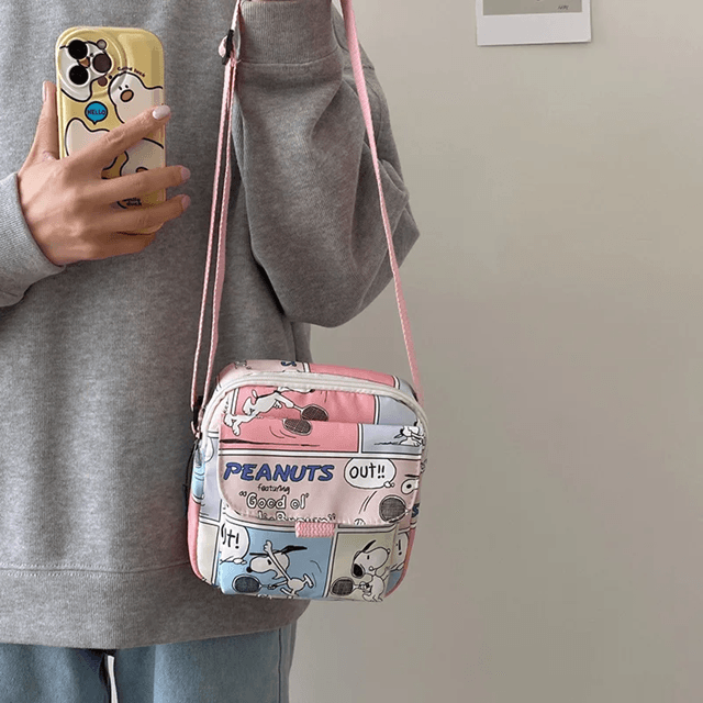 Snoopy Kawaii Crossbody Bag 2