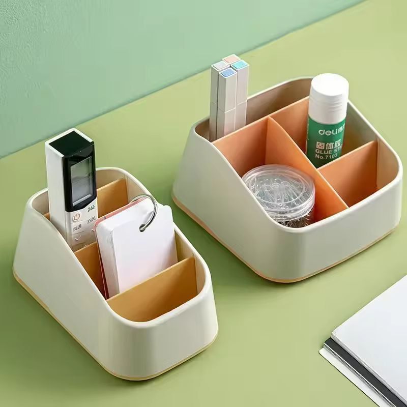 SmartSort Desktop Organizer Box  Multipurpose Storage Basket For Remote Keys  Cosmetics 1