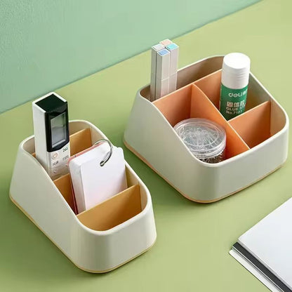 SmartSort Desktop Organizer Box  Multipurpose Storage Basket For Remote Keys  Cosmetics 1
