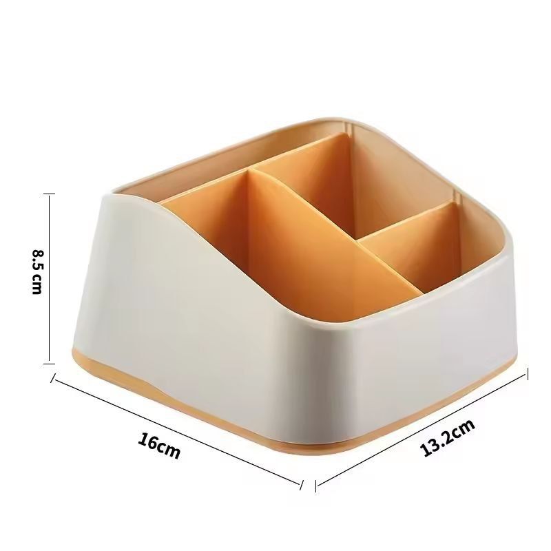 SmartSort Desktop Organizer Box  Multipurpose Storage Basket For Remote Keys  Cosmetics 4