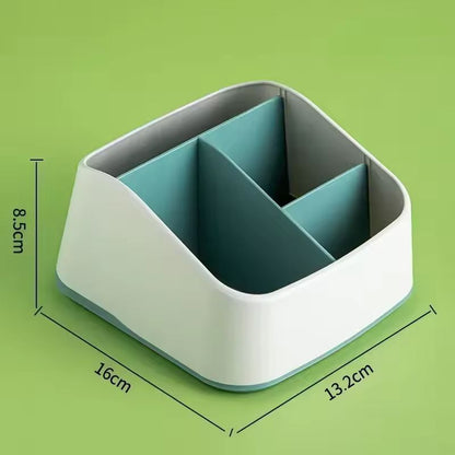 SmartSort Desktop Organizer Box  Multipurpose Storage Basket For Remote Keys  Cosmetics 6