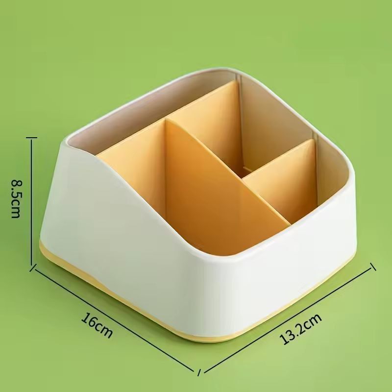 SmartSort Desktop Organizer Box  Multipurpose Storage Basket For Remote Keys  Cosmetics 8
