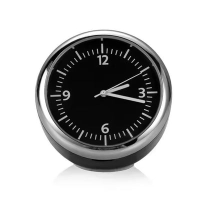 Compact AirVent Car Clock  Thermometer  Mini Quartz Clock And Hygrometer Gauge 6