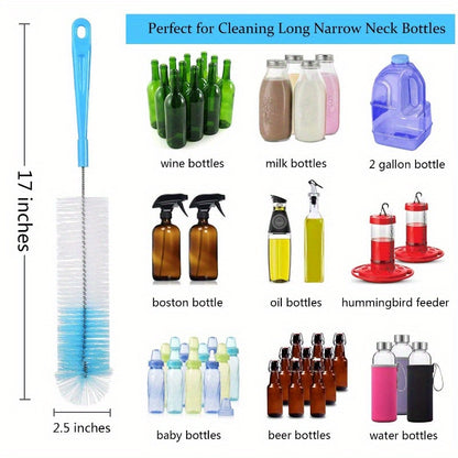 Set Of Bottle Cleaning Brushes LongHandled Cleaner For Beer Bottles Sports Bottles Thermoses And Ke 2