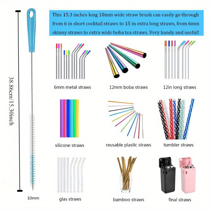 Set Of Bottle Cleaning Brushes LongHandled Cleaner For Beer Bottles Sports Bottles Thermoses And Ke 3