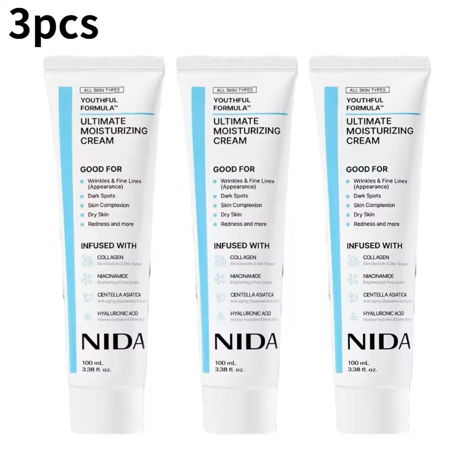 NIDA Ultimate Moisturizing Cream  Collagen Repair  Barrier Strength 100 ML 4