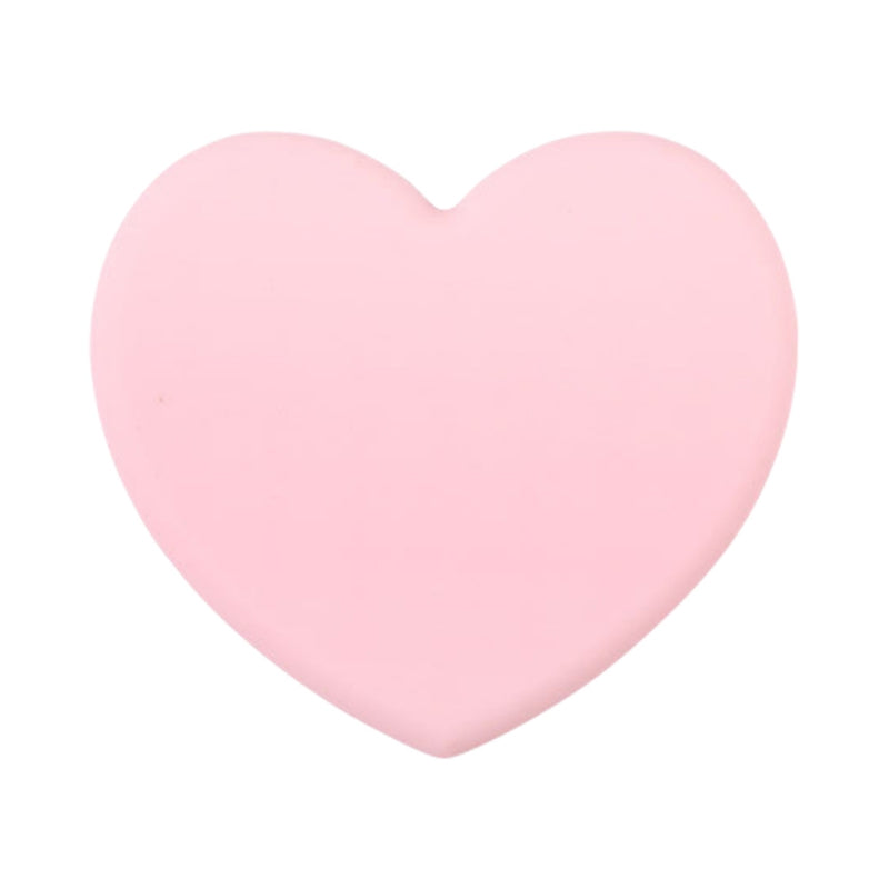 Thicker Drink Cup Coasters, Heat Resistant Silicone Mat, Non-slip Heart-shaped Placemat, Kitchen Table Holder