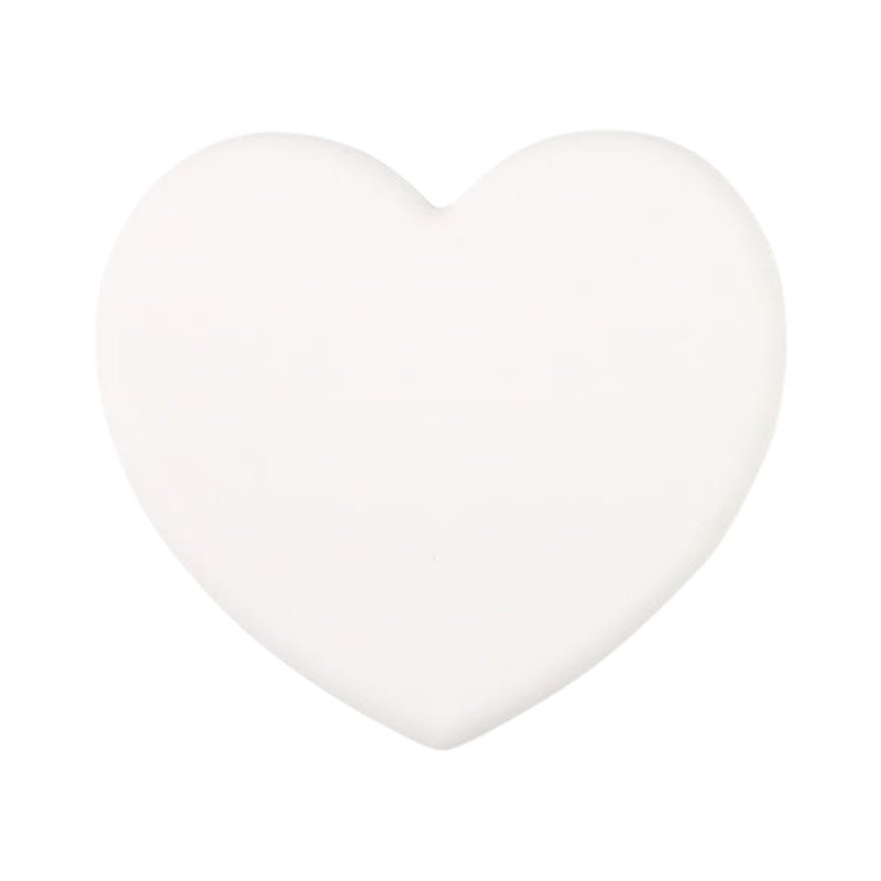 Thicker Drink Cup Coasters, Heat Resistant Silicone Mat, Non-slip Heart-shaped Placemat, Kitchen Table Holder