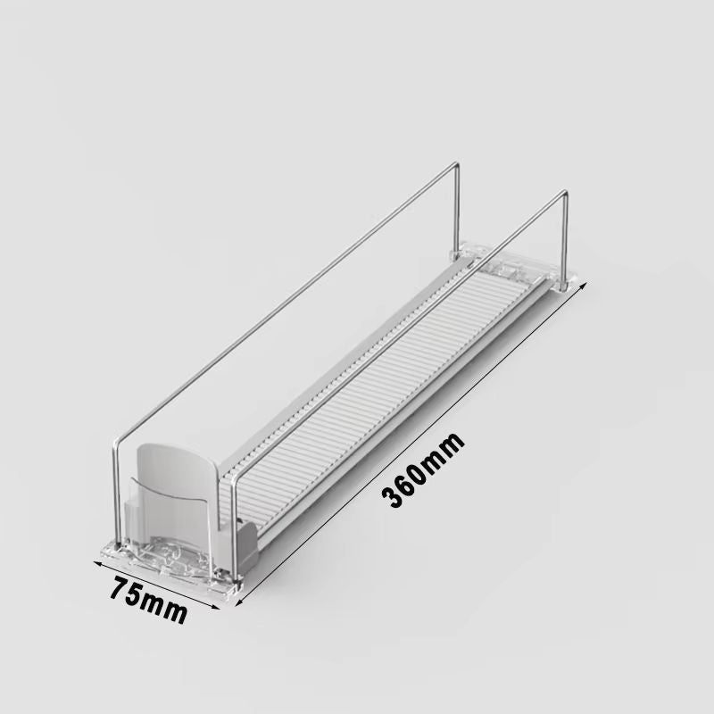 Automatic Beverage Pusher Glide Refrigerator Drink Organizer 8
