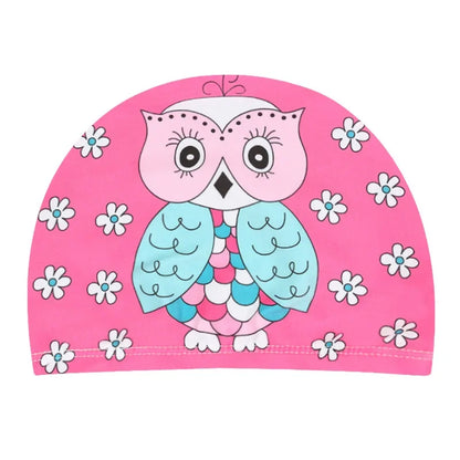 Waterproof Cute Cartoon Swimming Cap Ear Protection For Kids Boys And Girls Pool Sun Hat 15