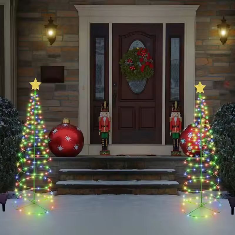 SolarGlow Outdoor Waterproof LED String Lights  SolarPowered Garden  Christmas Tree Decoration 2