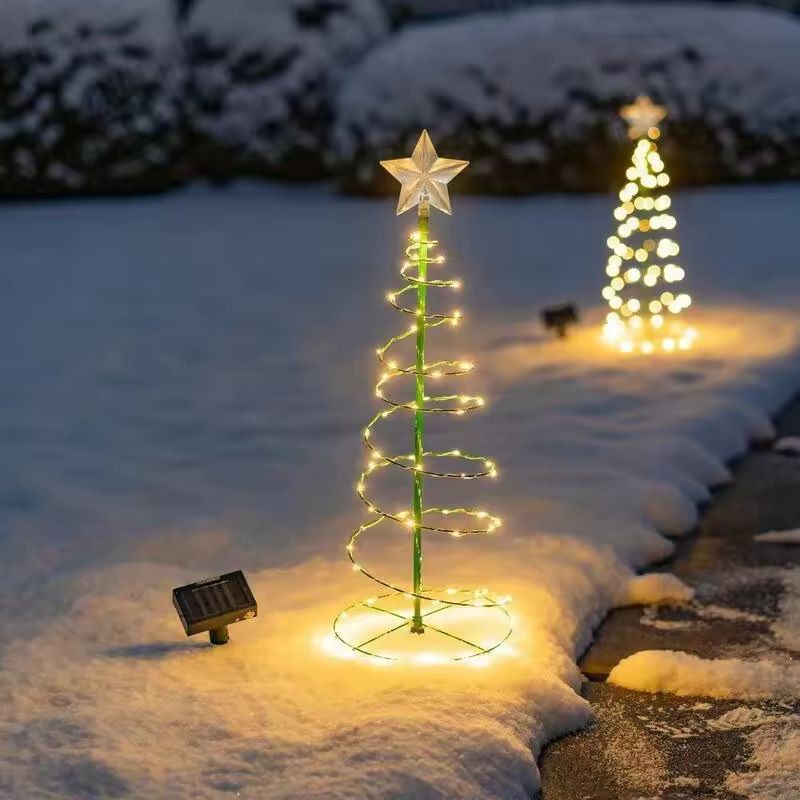 SolarGlow Outdoor Waterproof LED String Lights  SolarPowered Garden  Christmas Tree Decoration 3