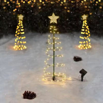 SolarGlow Outdoor Waterproof LED String Lights  SolarPowered Garden  Christmas Tree Decoration 5