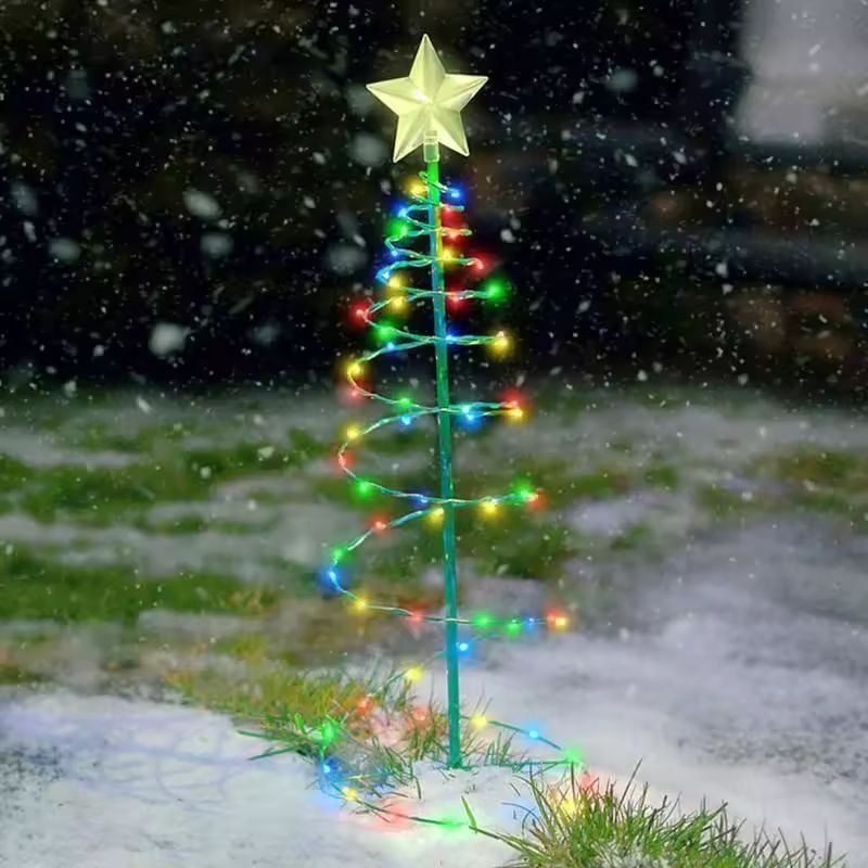 SolarGlow Outdoor Waterproof LED String Lights  SolarPowered Garden  Christmas Tree Decoration 7