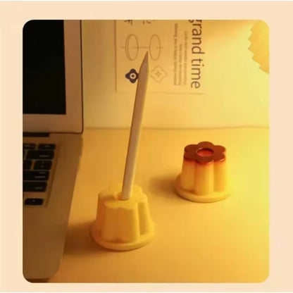 Jelly Pudding Pen Holder  Cute Desktop Pencil Stand For Students  Creative Workspaces 2
