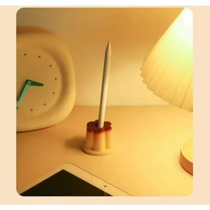 Jelly Pudding Pen Holder  Cute Desktop Pencil Stand For Students  Creative Workspaces 3