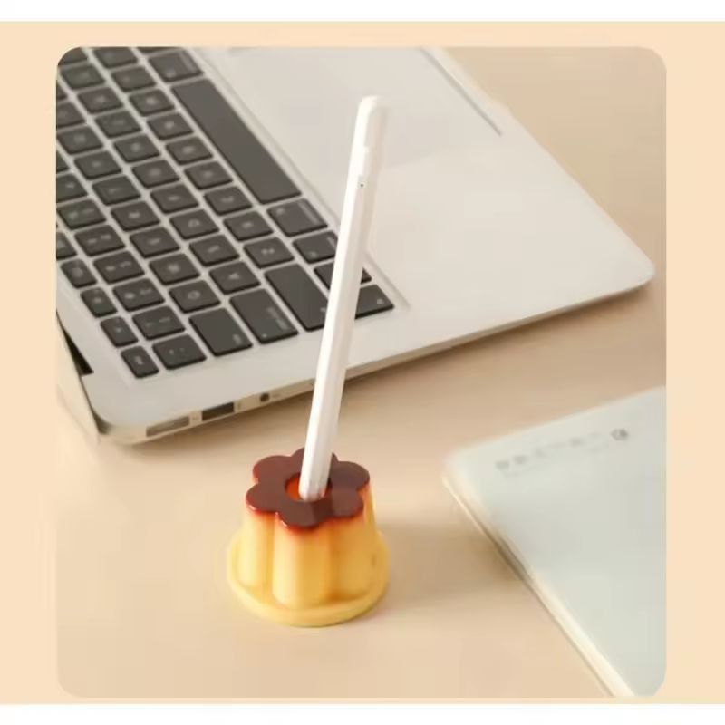 Jelly Pudding Pen Holder  Cute Desktop Pencil Stand For Students  Creative Workspaces 4