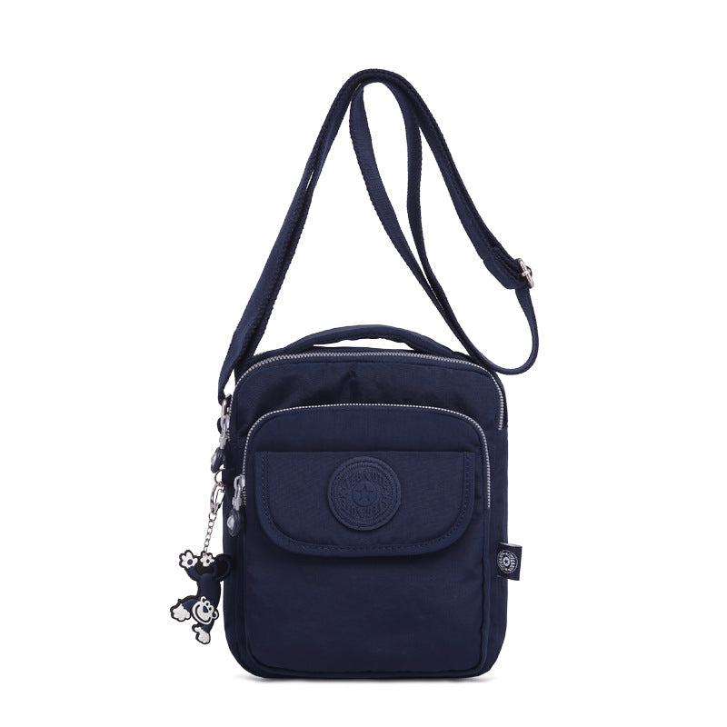 Tegaote Durable Casual Cross Body Bag Lightweight Shoulder Messenger Bag For Men Women Black Red Gr 6