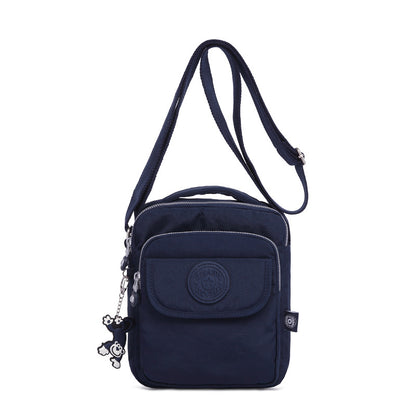 Tegaote Durable Casual Cross Body Bag Lightweight Shoulder Messenger Bag For Men Women Black Red Gr 6