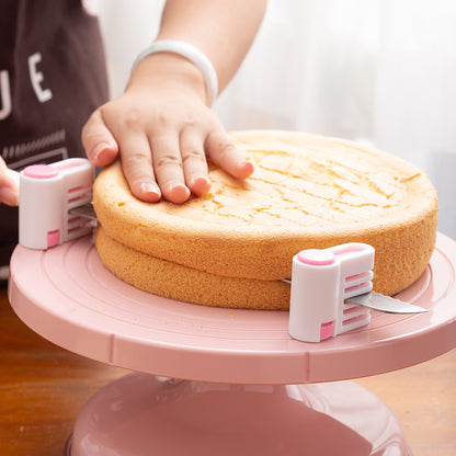 Food-Grade Plastic Cake Cutter, Layers Cut Bread Knife Splitter, Toast Slicer Bread Cutter