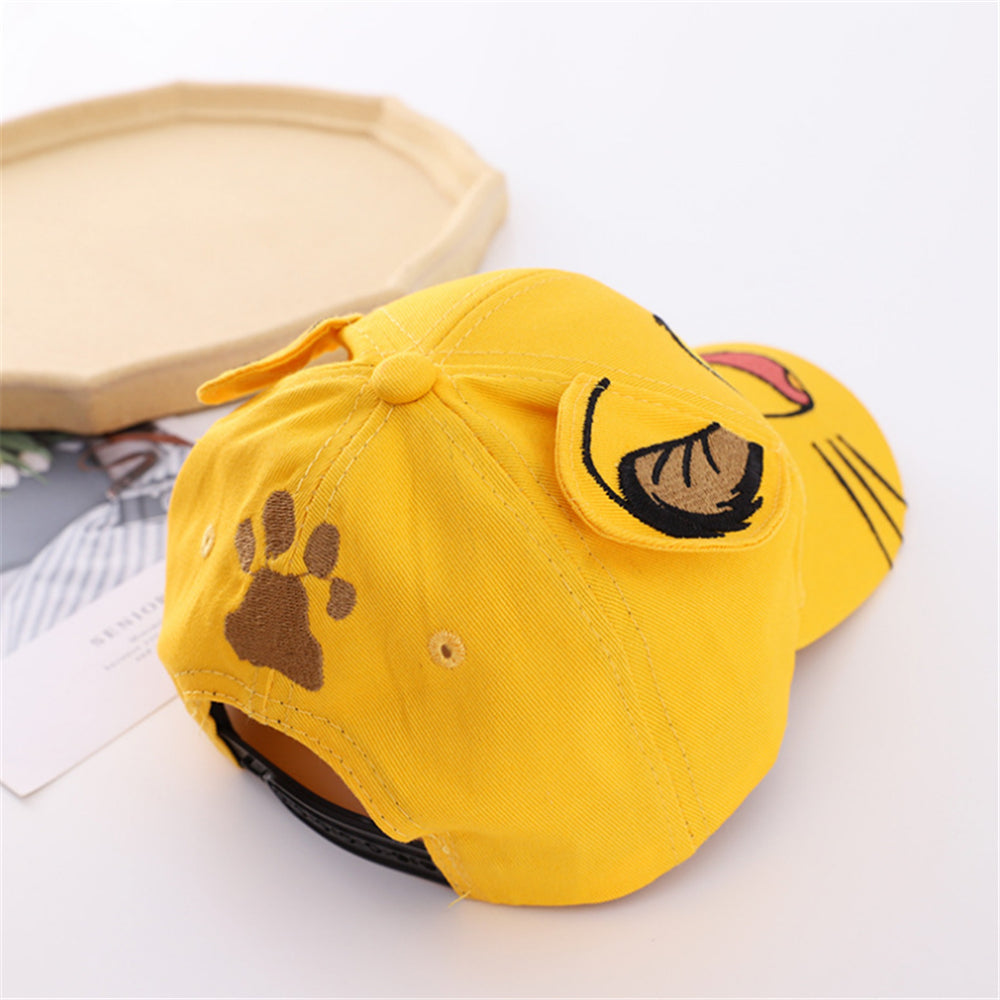 Tiger Baseball Cap For Kids Adjustable Snapback Fun Cartoon Design Outdoor Sun Hat For Boys And Gir 3
