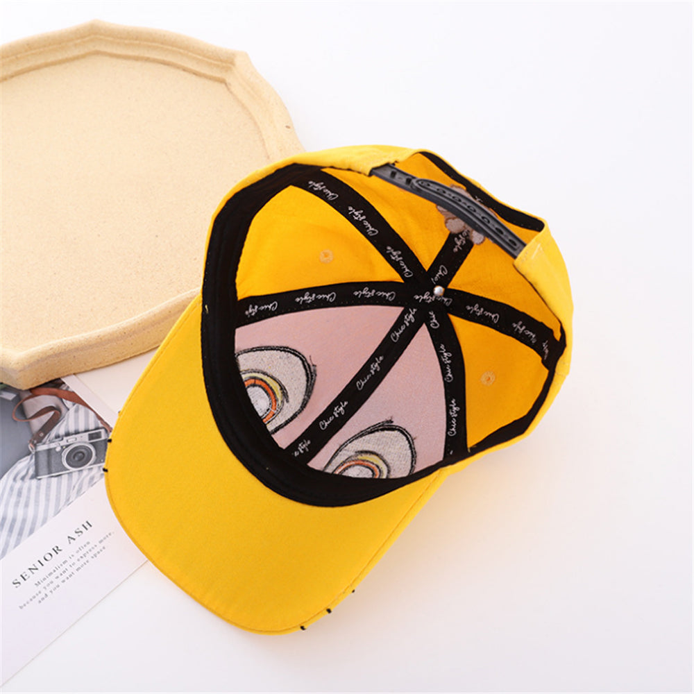 Tiger Baseball Cap For Kids Adjustable Snapback Fun Cartoon Design Outdoor Sun Hat For Boys And Gir 4