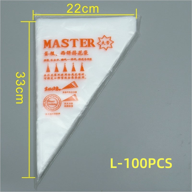 Icing Piping Cake Pastry Bags Disposable Pastry Bag Cupcake Decorating Bags For Cakes 6