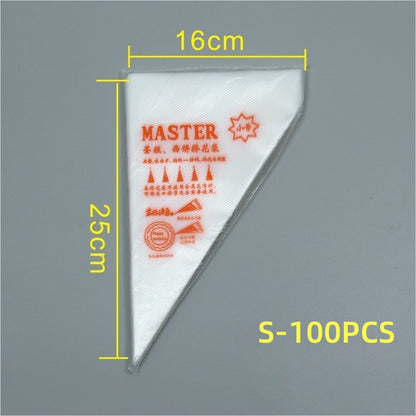 Icing Piping Cake Pastry Bags Disposable Pastry Bag Cupcake Decorating Bags For Cakes 8