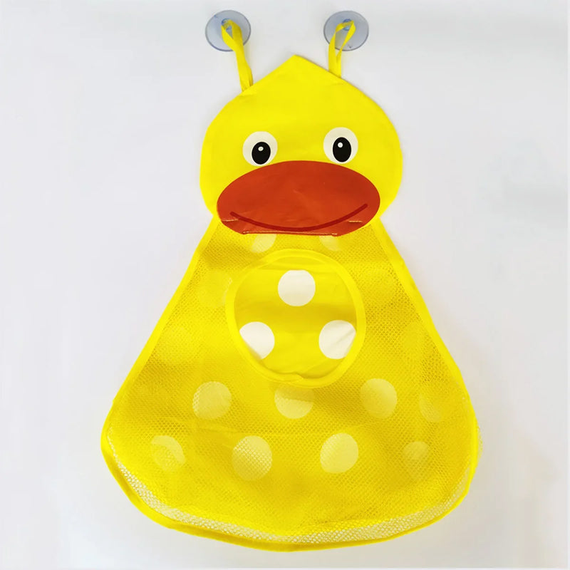 Cartoon Animal Baby Bathroom Mesh Bag Kid Basket Sand Toys Storage Organizer For Bath Toys 9