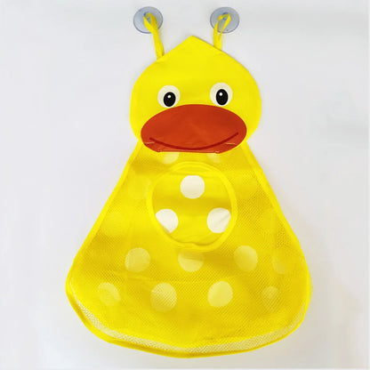 Cartoon Animal Baby Bathroom Mesh Bag Kid Basket Sand Toys Storage Organizer For Bath Toys 9