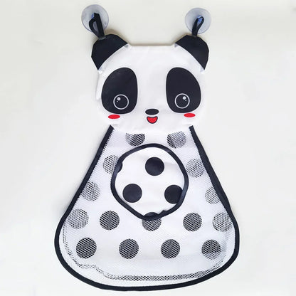 Cartoon Animal Baby Bathroom Mesh Bag Kid Basket Sand Toys Storage Organizer For Bath Toys 10