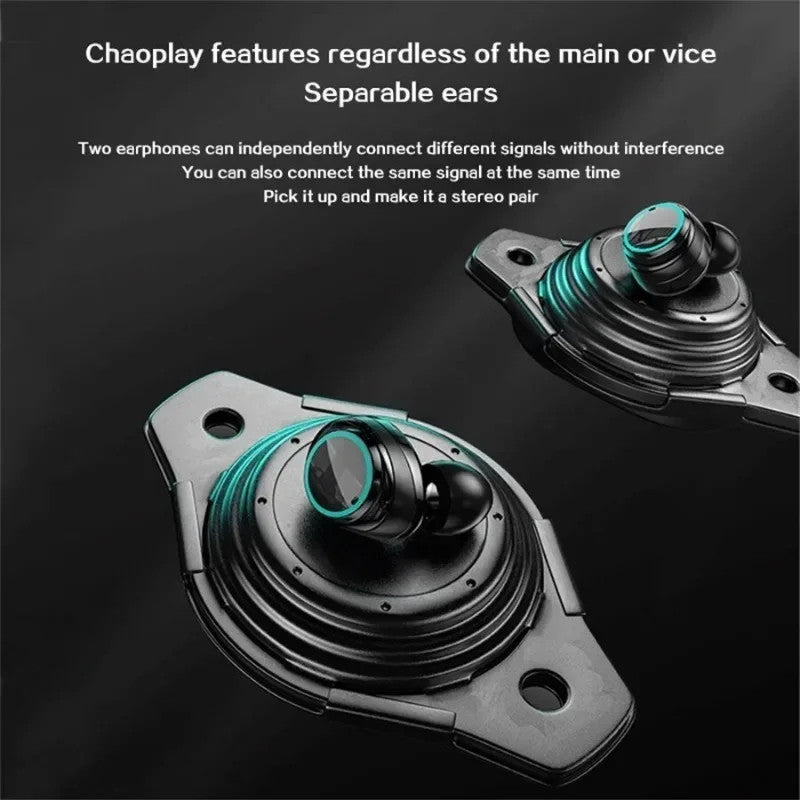 Wireless Bluetooth Headphones  Stereo Earbuds With Touch Control Active Noise Reduction 3