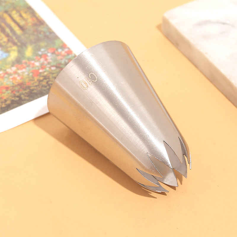 Stainless Steel Icing Tips For Cake Cream Decoration Large Size Piping Nozzle Cupcake Pastry Tools  3