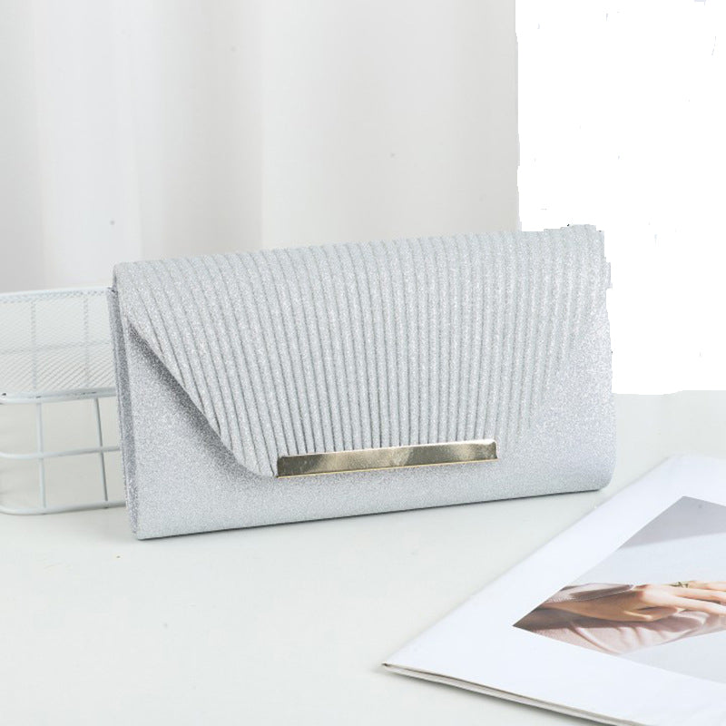 Fashion Elegant Clutch Bag New 2023 Hot Selling Chain Dinner Bag Bride Bridesmaid Lady Handbag Fact 2