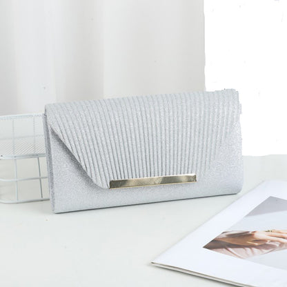 Fashion Elegant Clutch Bag New 2023 Hot Selling Chain Dinner Bag Bride Bridesmaid Lady Handbag Fact 2