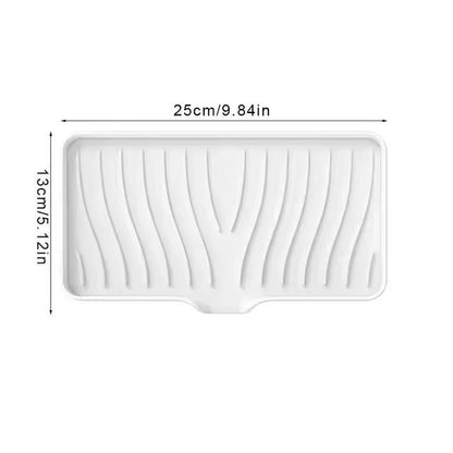 Silicone SelfDraining Soap Tray  Compact Soap  Sponge Holder For Bathroom  Kitchen 10