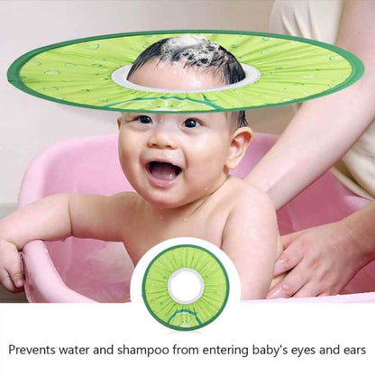 Adjustable Elastic Baby Bath Cap For Shampoo Soft Ear Protection Safe Shower Shield For Infants 1